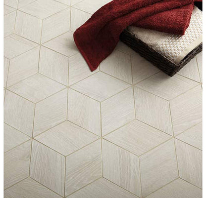 Emerson Wood Ash White Plank 8X48 Matte