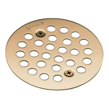 4-1/4" Round Shower Drain Cover with Exposed Screw Installation