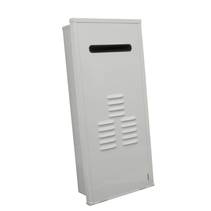 Recess Box, For Use With Model V2020W(C)/R53e/C53e, V1616W(C)/R42e/C42e, VA2024WD/R63LSe and VAM1620with V53e, Aluminum, White