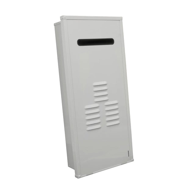 Recess Box, For Use With Model V2020W(C)/R53e/C53e, V1616W(C)/R42e/C42e, VA2024WD/R63LSe and VAM1620with V53e, Aluminum, White