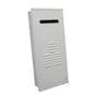 Recess Box, For Use With Model V2020W(C)/R53e/C53e, V1616W(C)/R42e/C42e, VA2024WD/R63LSe and VAM1620with V53e, Aluminum, White