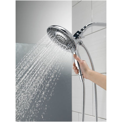 In2ition 2.5 GPM Multi Function Shower Head with Touch-Clean