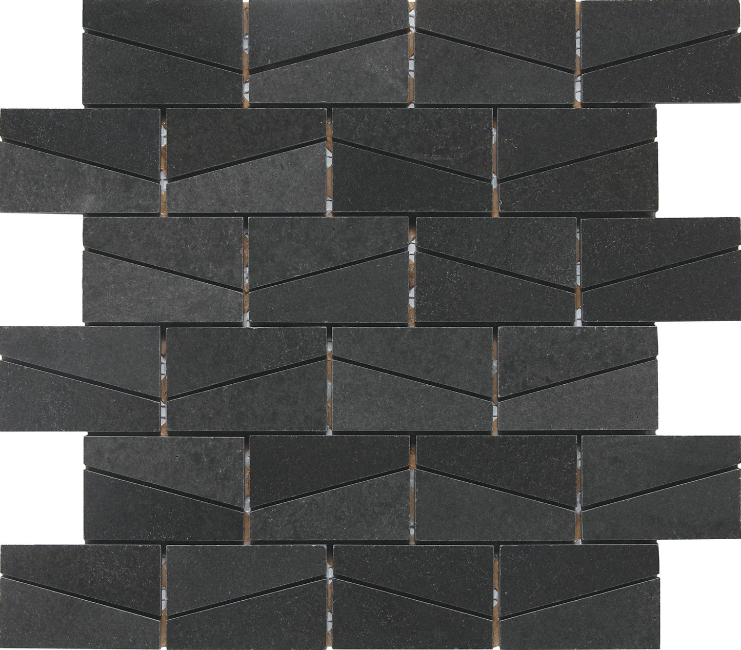Stone a la Mod Urban Bluestone Wedge, Straight Edge 2X3 Polished