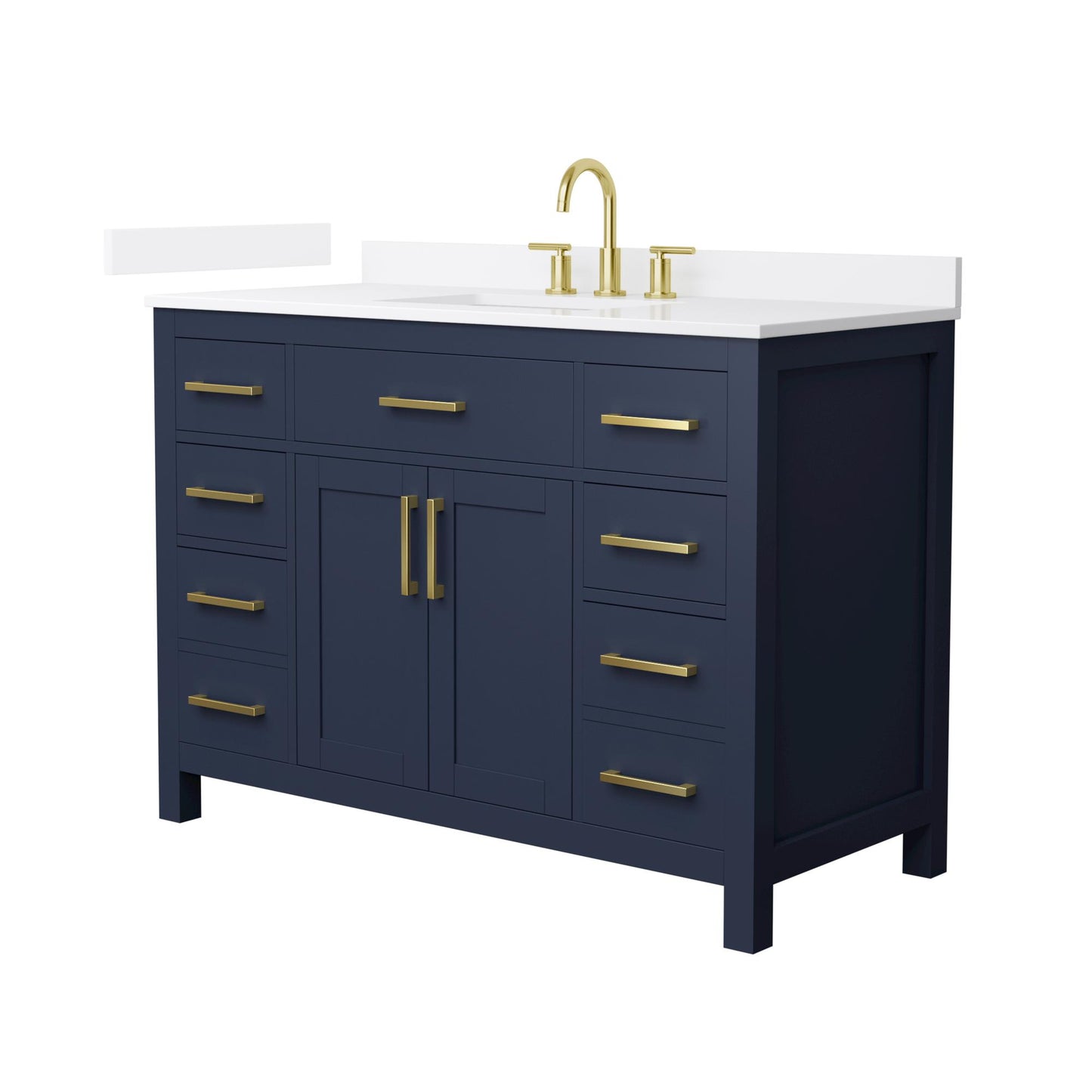 Beckett Single Bathroom Vanity - 48W x 35H x 22D