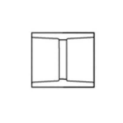 Coupling, 6 in, Socket, SCH 80/XH, PVC