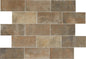 Brickwork Patio Rectangle, Distressed 4X8 Matte