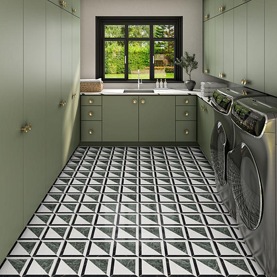 Sovran Triangle Rectangle 24X48 Satin