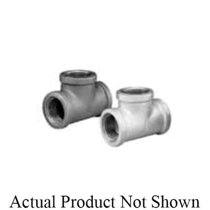 Tee, 6 in, FNPT, 150 lb, Malleable Iron, Galvanized