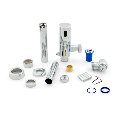 Automatic Water Closet Flush Valve, ADA, Battery, 1.28 gpf, Polished Chrome