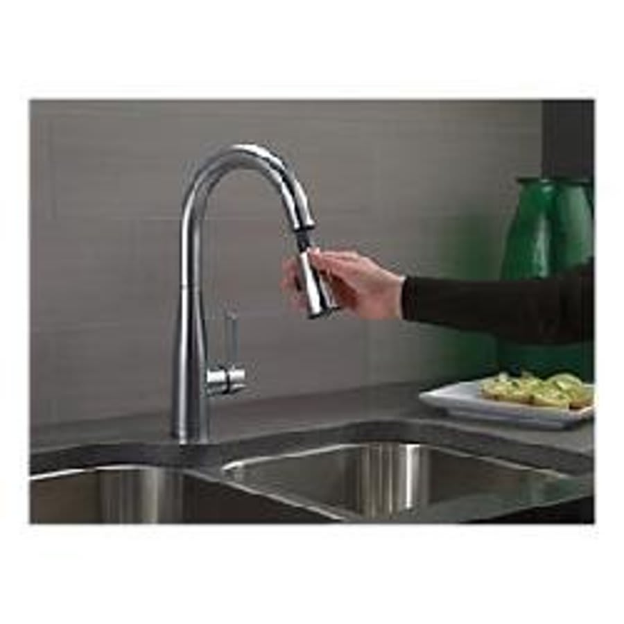 Essa® Kitchen Faucet, Deck Mount, ADA, 1 Lever Handle, 1 or 3-Hole, Arctic Stainless