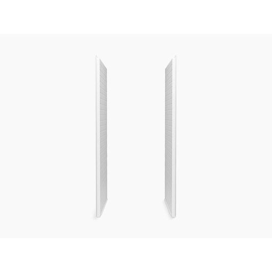 Traverse™ 3-Piece End Wall Set, 72-1/4 x 34 in, White