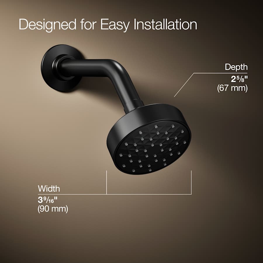 Awaken 1.5 GPM Single Function Shower Head