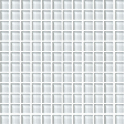 Color Wave Feather White Rectangle 2X12 Glossy