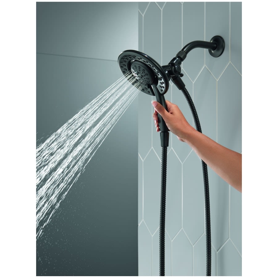 In2ition 1.75 GPM 2-in-1 Multi Function Shower Head and Hand Shower with 60" Hose - Limited Lifetime Warranty