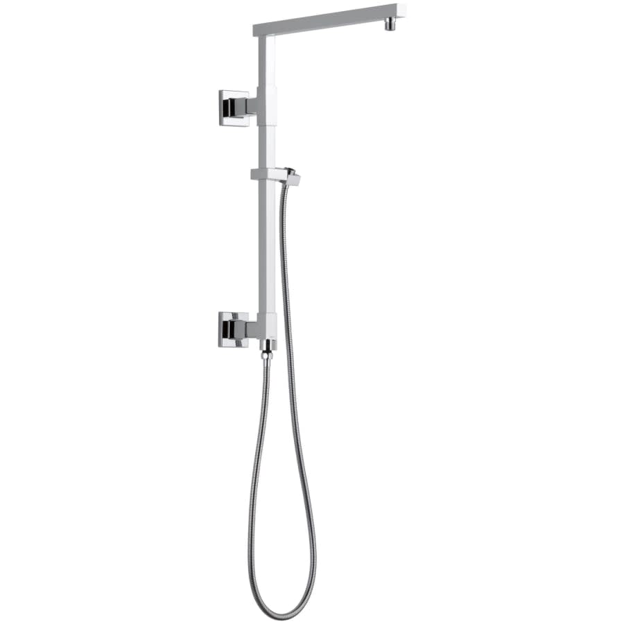 Emerge 18" Angular Shower Column with Hose and Integrated Diverter - Less Shower Head and Hand Shower