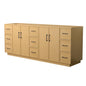 Elan Double Bathroom Vanity with Toe Kick - 83W x 34.25H x 21.5D