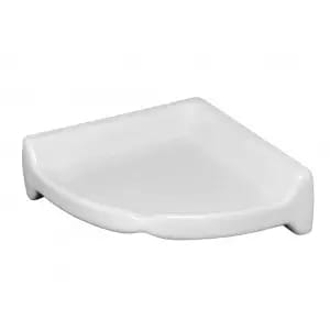 7X7 WHITE CRN SHELF