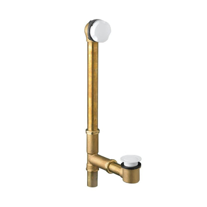 Universal Drain Minimum Depth: 14" Maximum Depth: 18-1/2" Shoe Adjustability: 6-1/8" - 8-1/8"