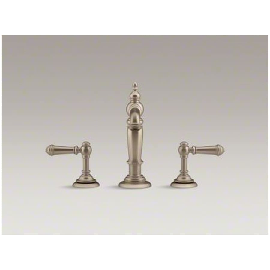 Artifacts 1.2 GPM Widespread Bathroom Faucet with Pop-Up Drain Assembly - Less Handles