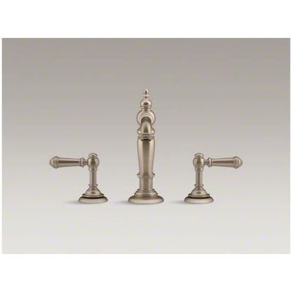 Artifacts 1.2 GPM Widespread Bathroom Faucet with Pop-Up Drain Assembly - Less Handles