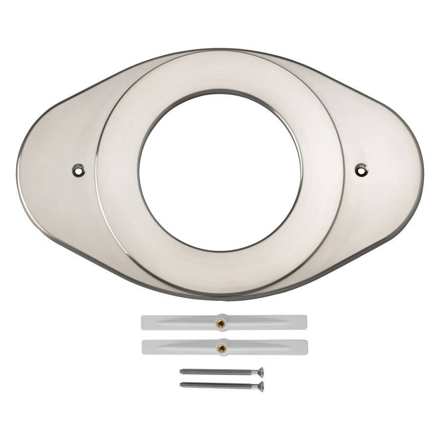 Replacement Shower Renovation Cover Plate, 5-1/8 in, 13 in L x 8-1/8 in H, Stainless Steel