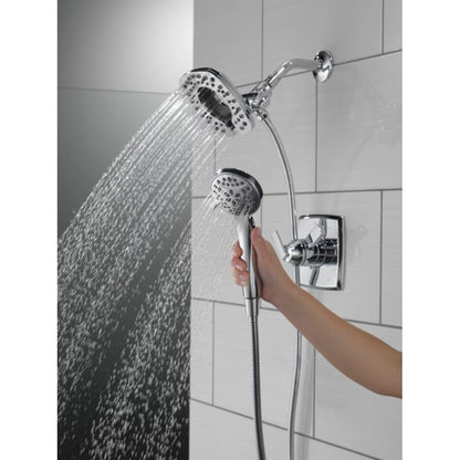 Ashlyn Monitor 17 Series Dual Function Pressure Balanced Shower Only with In2ition and Integrated Volume Control - Less Rough-In Valve