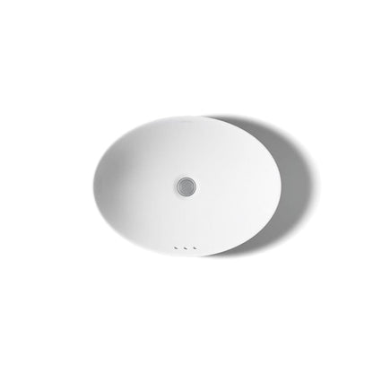 Vox 20" Vessel Vitreous China Bathroom Sink with Overflow