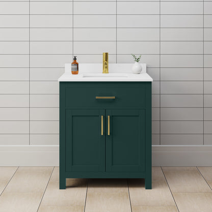 Beckett Single Bathroom Vanity - 30W x 35H x 22D