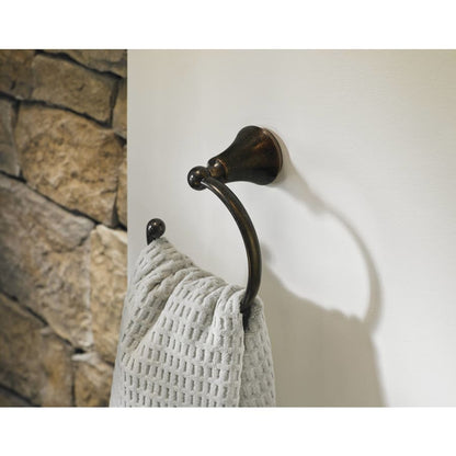 Wynford 6" Single Post Towel Ring