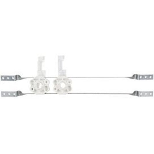 StrongArm™ 525-PB Twisted Bracket, 25 lb, Steel, Galvanized