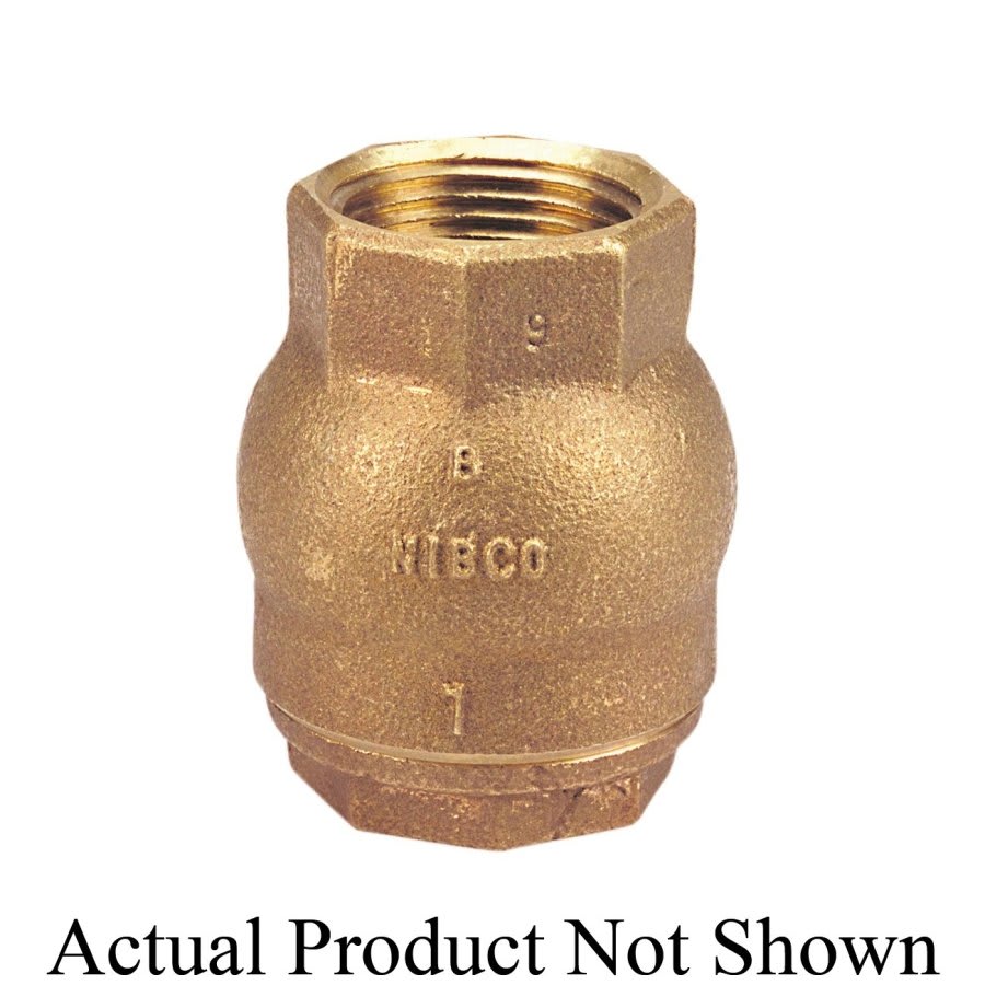 Ring Check® Spring Check Valve, 2 in, FNPT, Bronze