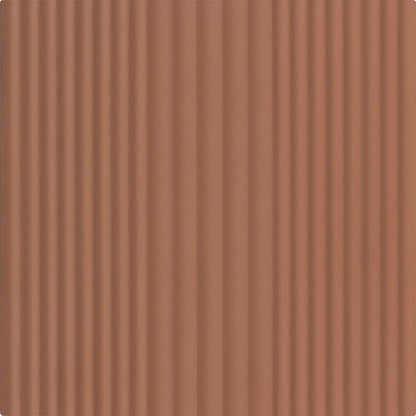 Rhyme and Reason Warm Terracotta Square, Ripple Mix 6X6 Matte