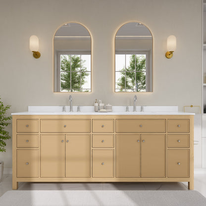 Pendry Double Bathroom Vanity - 84W x 35H x 22D