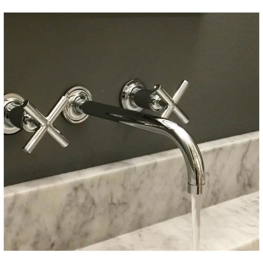 Purist 1.2 GPM Wall Mounted Widespread Bathroom Faucet