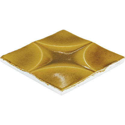 Contempee Marigold Square, Handcrafted 4X4 Glossy