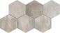 Cotto Revival Ash Hexagon 8X9 Matte