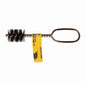 Quick Twist Plus® 6800 Fitting Brush, 1/4 in ID x 3/8 in OD Dia, Stainless Steel Fill