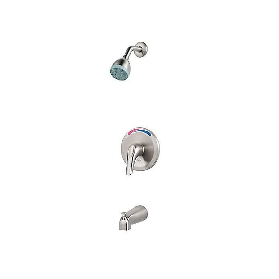 Pfirst Series™ Pressure Balanced Tub & Shower Trim, ADA, Brushed Nickel