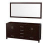Sheffield Double Bathroom Vanity - 70.75W x 35H x 21.5D
