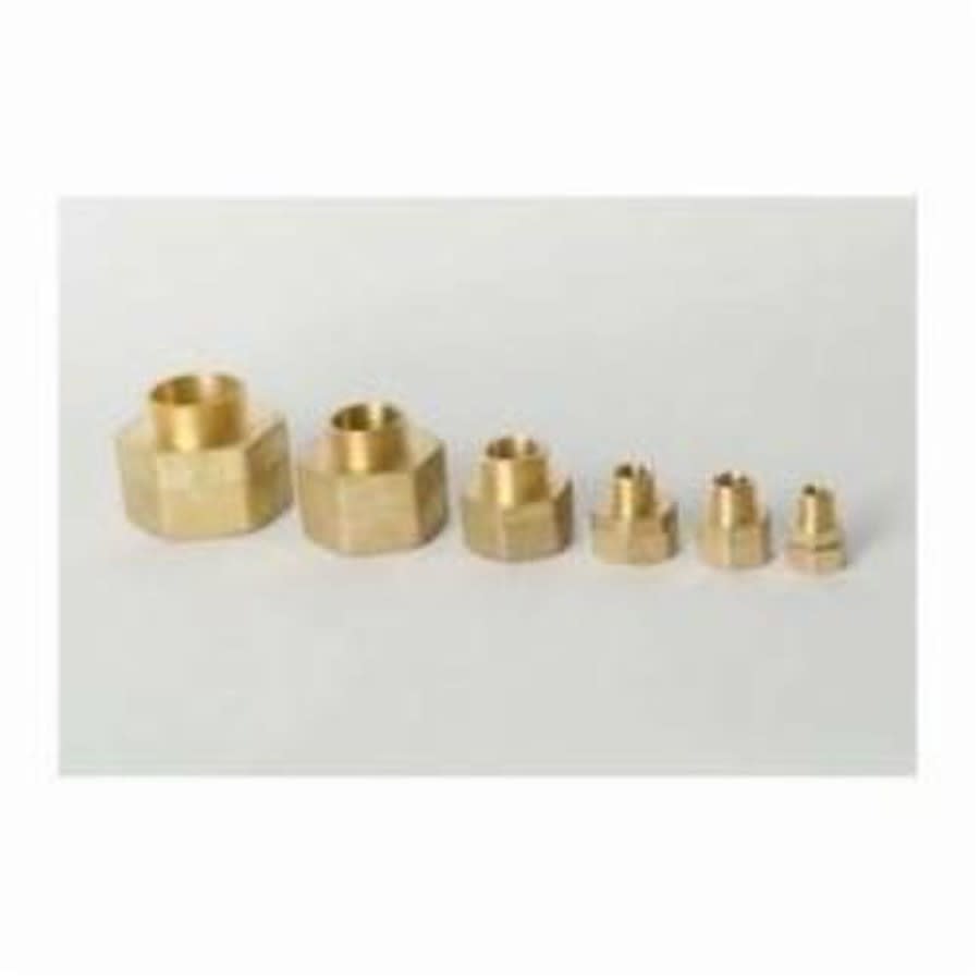 WARDFlex® Gas Adapter, 1-1/2 in, Comp x MNPT, Brass