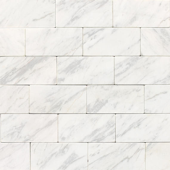 Marble Contempo White Hexagon 2X4 Honed