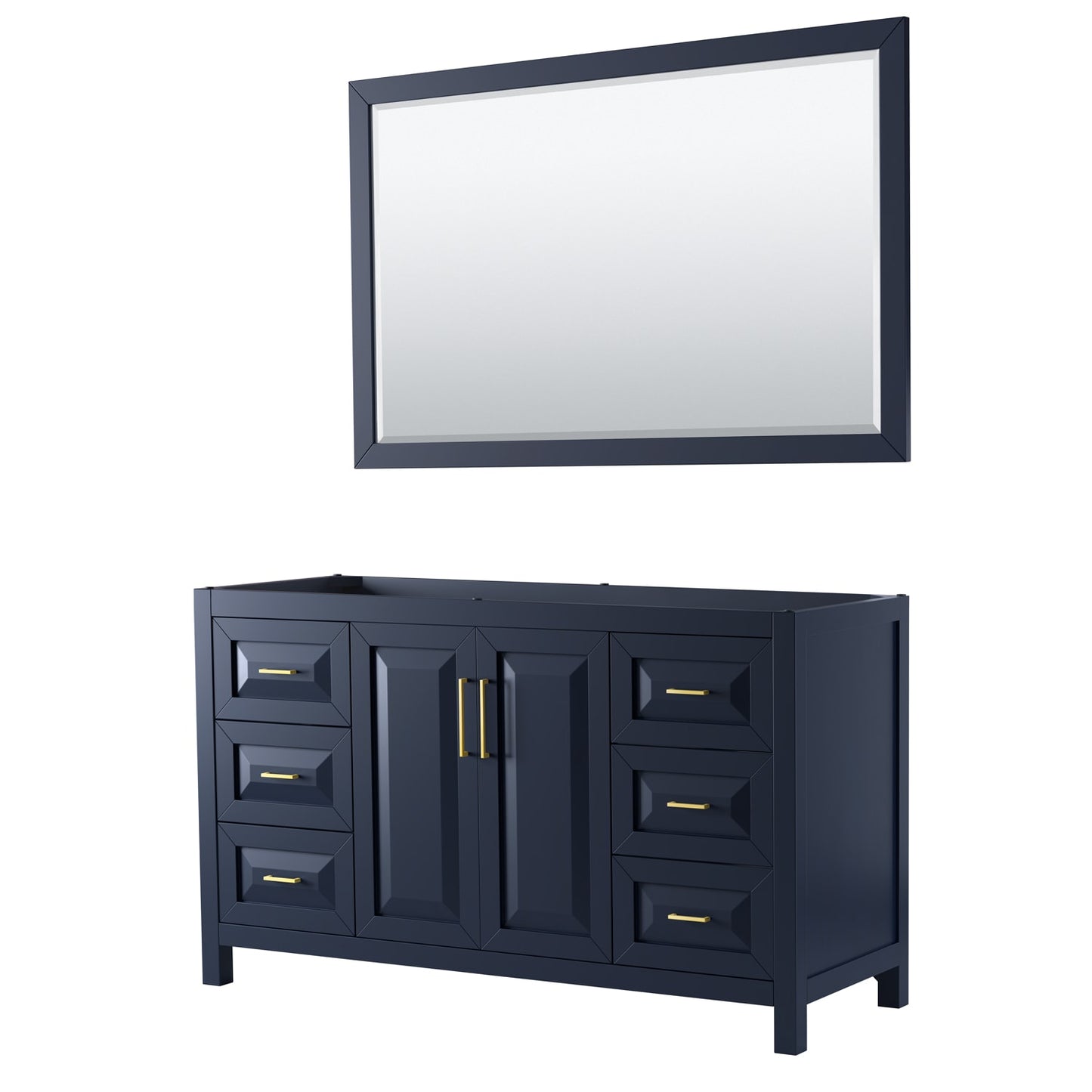 Daria Single Bathroom Vanity - 59W x 35H x 21.5D