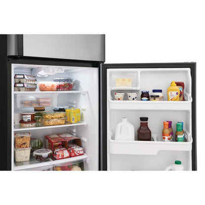 30 in. 20.4 cu. ft. Top Freezer Refrigerator in Stainless Steel