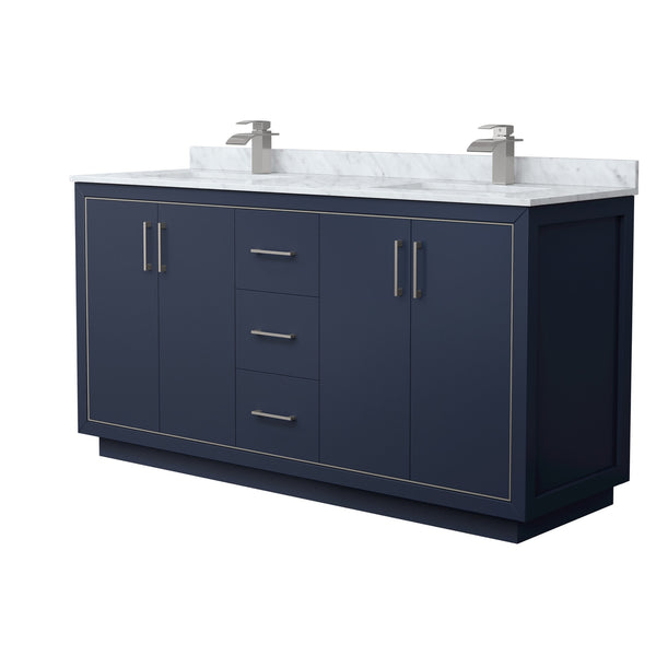 Icon Double Bathroom Vanity - 66W x 35H x 22D