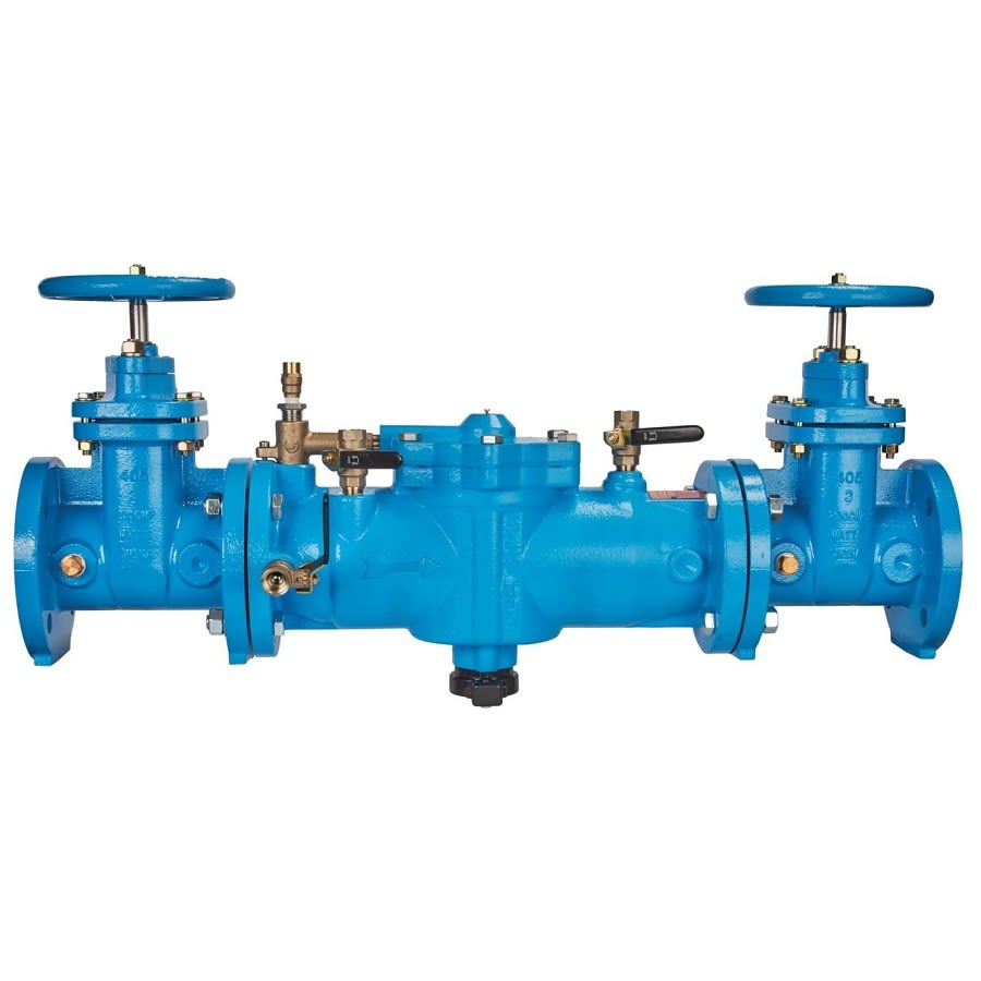 LF009 Reduced Pressure Backflow Preventer, 2-1/2 in, Flange, Cast Iron