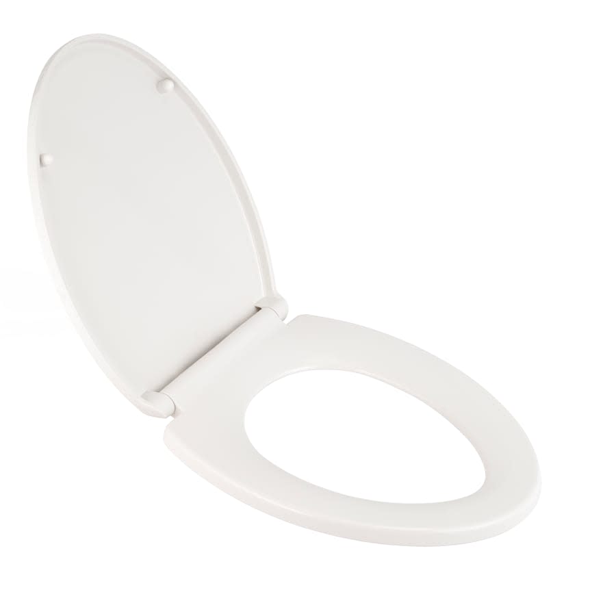 Cadet Elongated Closed-Front Toilet Seat with Soft Close, Quick Release, Ever-Tite and EverClean