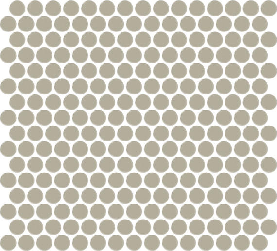 Color Wheel Mosaic Architectural Gray Straight Joint 2X2 Glossy