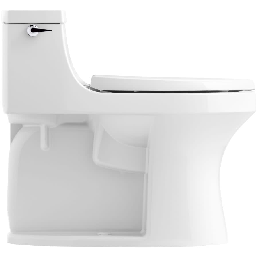 San Souci 1.28 GPF Elongated One-Piece Comfort Height Toilet with AquaPiston Technology - Seat Included