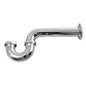 Tubular P-Trap, 1-1/2 in, 17 ga, Polished Chrome