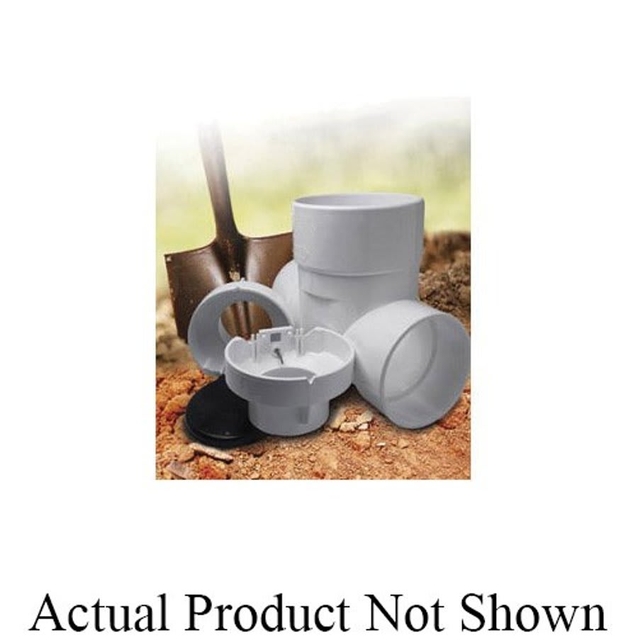 Extendable Backwater Valve, 4 in, PVC